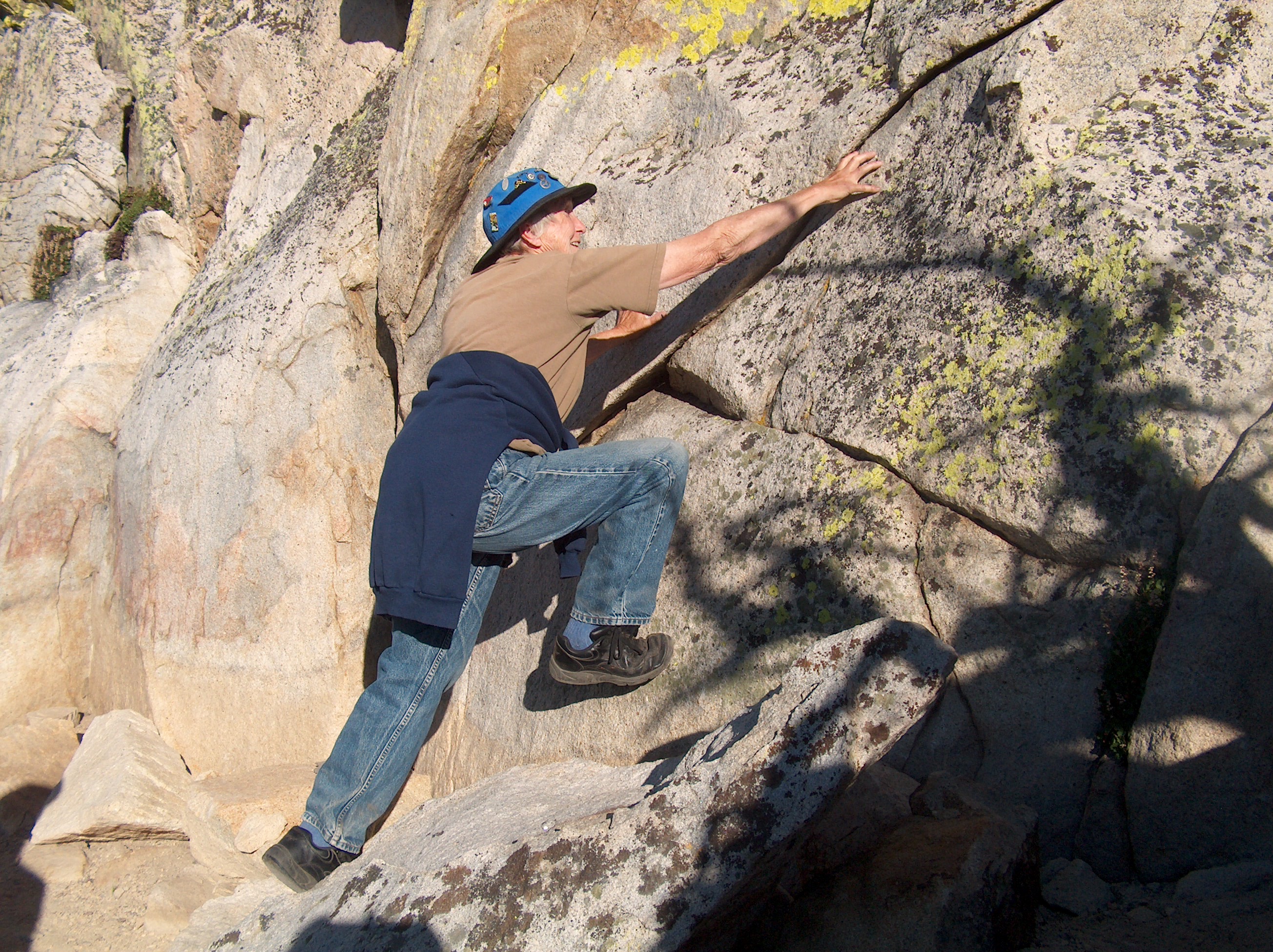 photo: Flo climbing Butler Peak